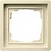 Рамка одинарная глянцевый кремовый, Gira F100 - G0211111