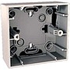 Монтажная коробка для наружной проводки 36 мм, 1 место белый, механизмы Unica Schneider - SCMGU8.002.18