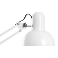 Светильник под лампу Feron DE1430 60W, 230V, патрон E27 на струбцине, белый в каталоге электрики 220.ru, артикул 24232