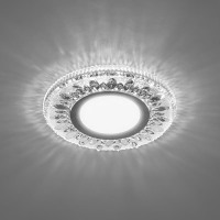 Светильник встраиваемый с белой LED подсветкой Feron CD903 потолочный MR16 G5.3 белый в каталоге электрики 220.ru, артикул 28846