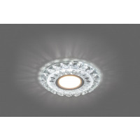 Светильник встраиваемый с белой LED подсветкой Feron CD922 потолочный MR16 G5.3 прозрачный в каталоге электрики 220.ru, артикул 28897