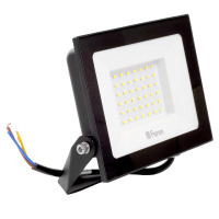 Прожектор светодиодный 2835 SMD 50W 6400K IP65  AC230V/50Hz, черный, LL-921 в каталоге электрики 220.ru, артикул 32102