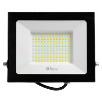 Прожектор светодиодный 2835 SMD 100W 6400K IP65  AC230V/50Hz, черный, LL-922 в каталоге электрики 220.ru, артикул 32103