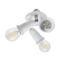 Патрон для ламп 230V Е27-3*Е27, LH62 в каталоге электрики 220.ru, артикул 41219