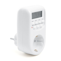 Розетка с таймером Feron TM26 недельная электронная мощность 2300W/10A в каталоге электрики 220.ru, артикул 41815