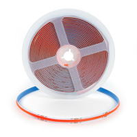 Светодиодная COB лента Feron LS530 320SMD(2110) 8Вт/м 24V 5000*8*1,8мм IP20, красный в каталоге электрики 220.ru, артикул 48266