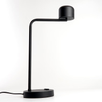 Светильник под лампу настольный Feron DE365 ECHO 12W, 230V, GX53, черный, с  антибликовой сеточкой в каталоге электрики 220.ru, артикул 48404