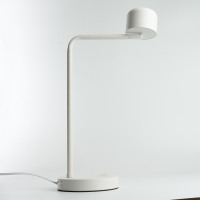 Светильник под лампу настольный Feron DE365 ECHO 12W, 230V, GX53, белый, с  антибликовой сеточкой в каталоге электрики 220.ru, артикул 48405