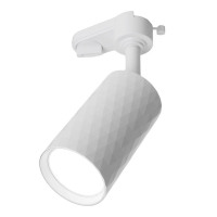 Светильник Feron AL175 трековый однофазный на шинопровод под лампу GU10, белый в каталоге электрики 220.ru, артикул 48695