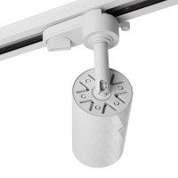 Светильник Feron AL175 трековый однофазный на шинопровод под лампу GU10, белый в каталоге электрики 220.ru, артикул 48695