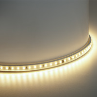 Светодиодная LED лента Feron LS710, 120SMD(2835)/м 10Вт/м 220V длина 25м, 3000K, IP65, с 1 сетевым шнуром, 2 заглушками, 2 коннекторами в комплекте в каталоге электрики 220.ru, артикул 48766