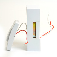 Звонок с кнопкой проводной Feron DB-102 электромеханический белый 230V 119х70х37мм в каталоге электрики 220.ru, артикул 48806