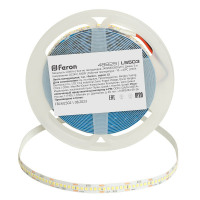 Светодиодная LED лента Feron LS503 240SMD(2835)/м 22Вт/м 24V 5000*10*1.22мм 3000К, IP20 в каталоге электрики 220.ru, артикул 48829