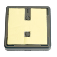 Звонок дверной беспроводной Feron E-382 Электрический 38 мелодий серебро, черный с питанием от батареек и от сети через USB в каталоге электрики 220.ru, артикул 48923