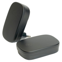 Звонок беспроводной (клавиша и база в розетку) радиочастотный 433MHz, черный, DB-380 в каталоге электрики 220.ru, артикул 48945