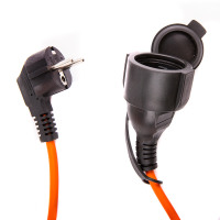 STD08-31-20 Удлинитель-шнур 1-местный ПВС с/з 3*1,5мм2, IP54, 20м, 16А, серия Standart в каталоге электрики 220.ru, артикул 50344