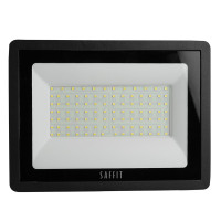 Прожектор светодиодный 2835SMD, 100W 6400K  AC230V/50Hz IP65, черный в компактном корпусе, SFL90-100 в каталоге электрики 220.ru, артикул 55068