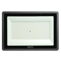 Прожектор светодиодный 2835SMD, 150W 6400K  AC230V/50Hz IP65, черный в компактном корпусе, SFL90-150 в каталоге электрики 220.ru, артикул 55069