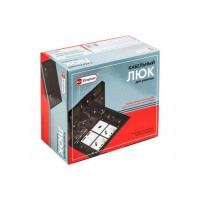 Люк в пол для розеток на 4 поста (1 пост=45х45 мм), с суппортом и коробкой, LUK/4, Экопласт в каталоге электрики 220.ru, артикул 70040