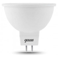 Gauss Лампа MR16 5W 500lm 3000K GU5.3 LED в каталоге электрики 220.ru, артикул GSS-101505105