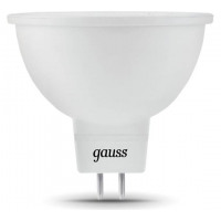 Gauss Лампа MR16 7W 600lm 3000K GU5.3 LED в каталоге электрики 220.ru, артикул GSS-101505107