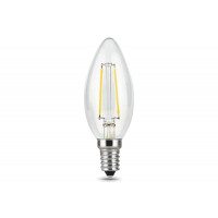 Gauss Лампа Filament Свеча 11W 810lm 2700К Е14 LED в каталоге электрики 220.ru, артикул GSS-103801111