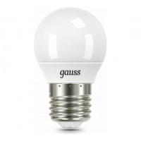 Gauss Лампа Шар 9.5W 950lm 6500K E27 LED в каталоге электрики 220.ru, артикул GSS-105102310