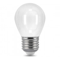 Gauss Лампа Filament Шар 9W 610lm 4100К Е27 milky диммируемая LED в каталоге электрики 220.ru, артикул GSS-105202209-D