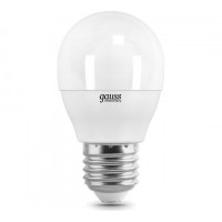 Gauss Лампа Elementary Шар 10W 710lm 3000K Е27 LED в каталоге электрики 220.ru, артикул GSS-53210