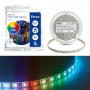 Светодиодная LED лента Feron LS607, 60SMD(5050)/m 14.4W/m 12V IP65 5m RGB в каталоге электрики 220.ru, артикул 27651