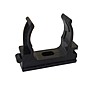 Держатель (клипса) для труб диаметр 25 мм, упаковка 50 шт, чёрный ABS-пластик CF25G, Экопласт в каталоге электрики 220.ru, артикул 41725-50BL