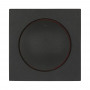 Накладка светорегулятора с красной круговой подсветкой (черный бархат) LK60 в каталоге электрики 220.ru, артикул 867208-1